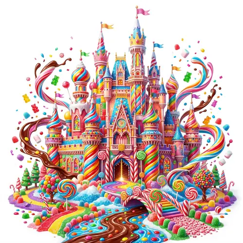Explore the Enchanting Candy Kingdom Castle