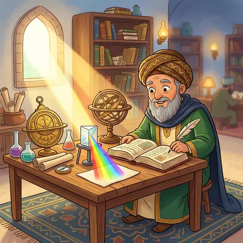 Islamic Scientist Cartoon: Ibn al-Haytham for Kids