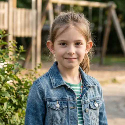 Young Girl with Prominent Ears | Portfolio Artwork