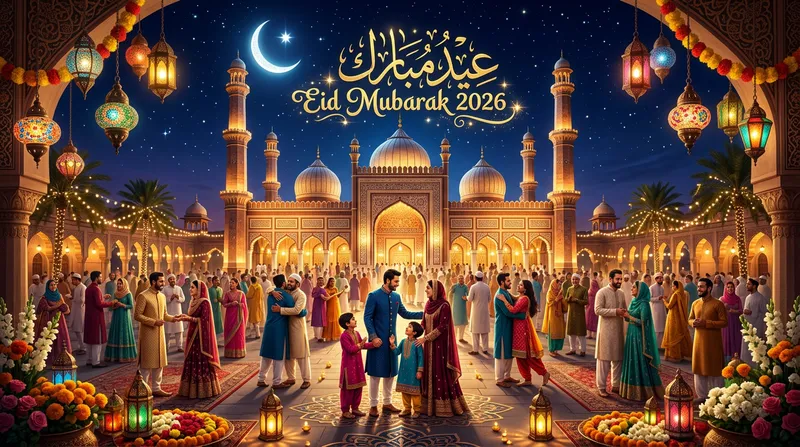 Eid ul Fitr 2026 Celebrations - Vibrant Festivities