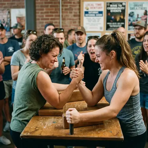 Women Arm Wrestling Competition