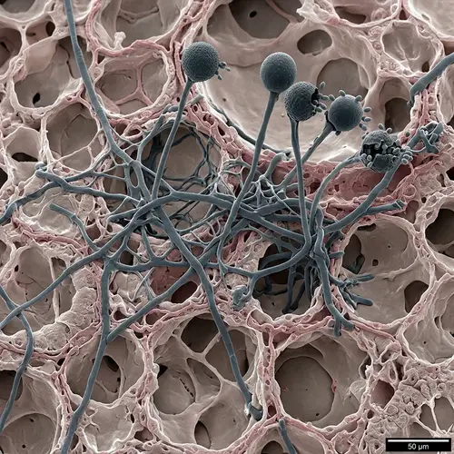 Rhizopus Delemar Fungal Pathogen Causing Mucormycosis