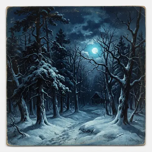 Winter Forest Album Cover Art