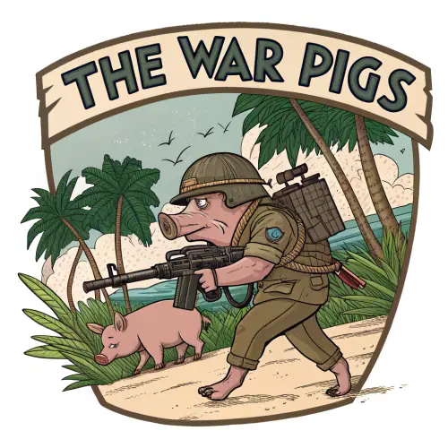 The War Pigs: WWII Marine Battalion Emblem