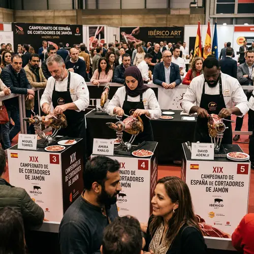 Spanish Ham Carving Championship: Art of Iberico Delight