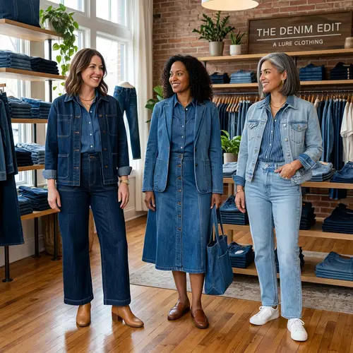 Stylish Denim Wear for Women Over 30
