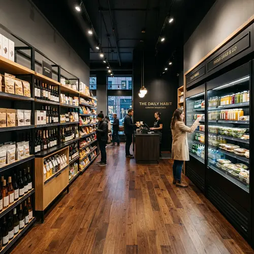 Upscale Convenience Store with Modern Design