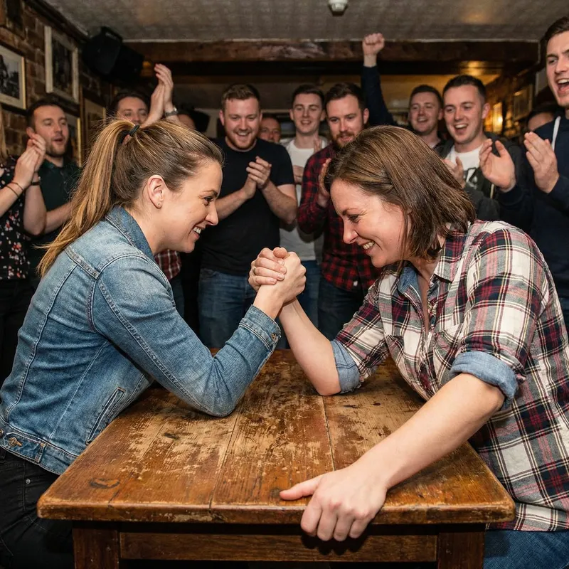 Women Arm Wrestling Competition