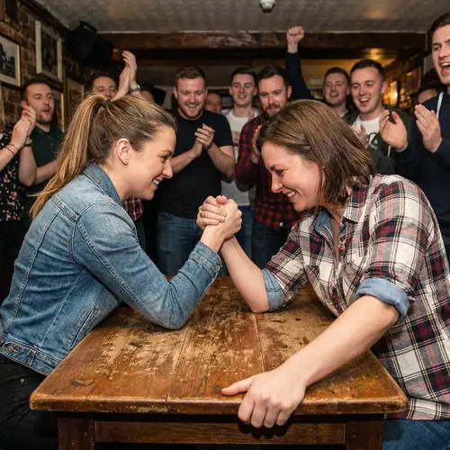 Women Arm Wrestling Competition