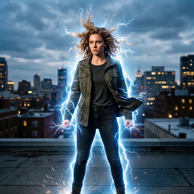 Supercharged Empowered Female | Energy Channeling Supercharged Empowered Female | Energy Channeling