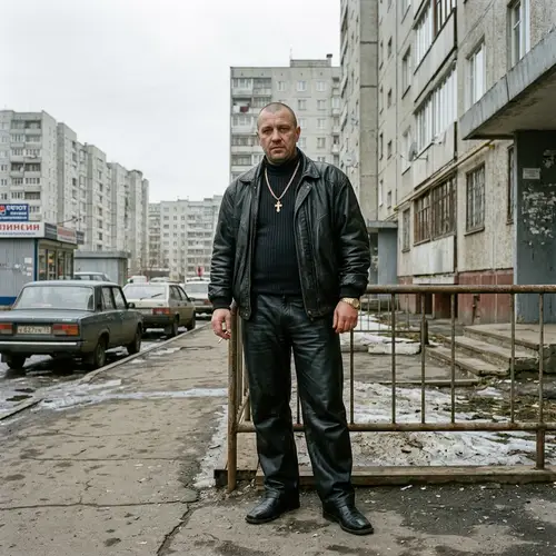 Authentic 1990s Russian Gangster Stereotype