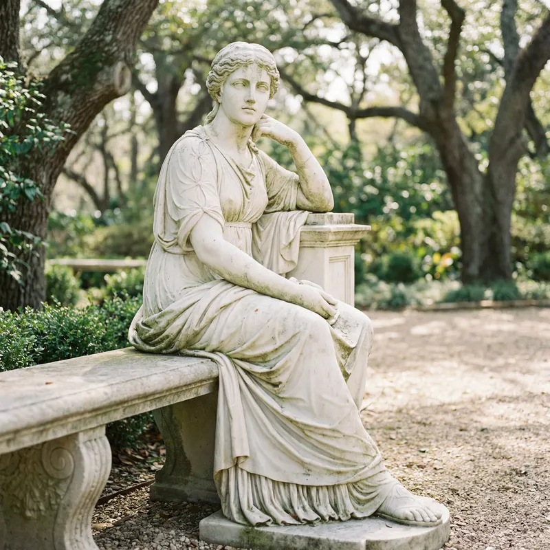 Transform a Person into a Marble Statue