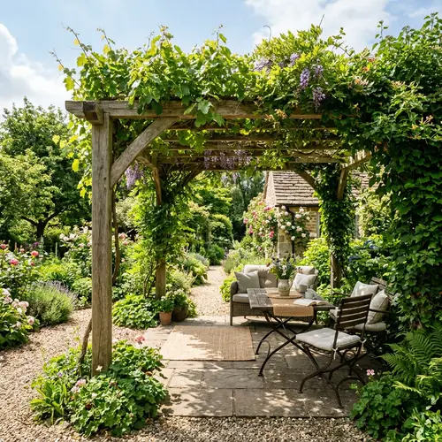 Ecological Pergola: Sustainable Garden Design