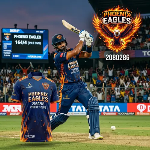 Eagle Fire Cricket Jersey | Fierce Sports Apparel