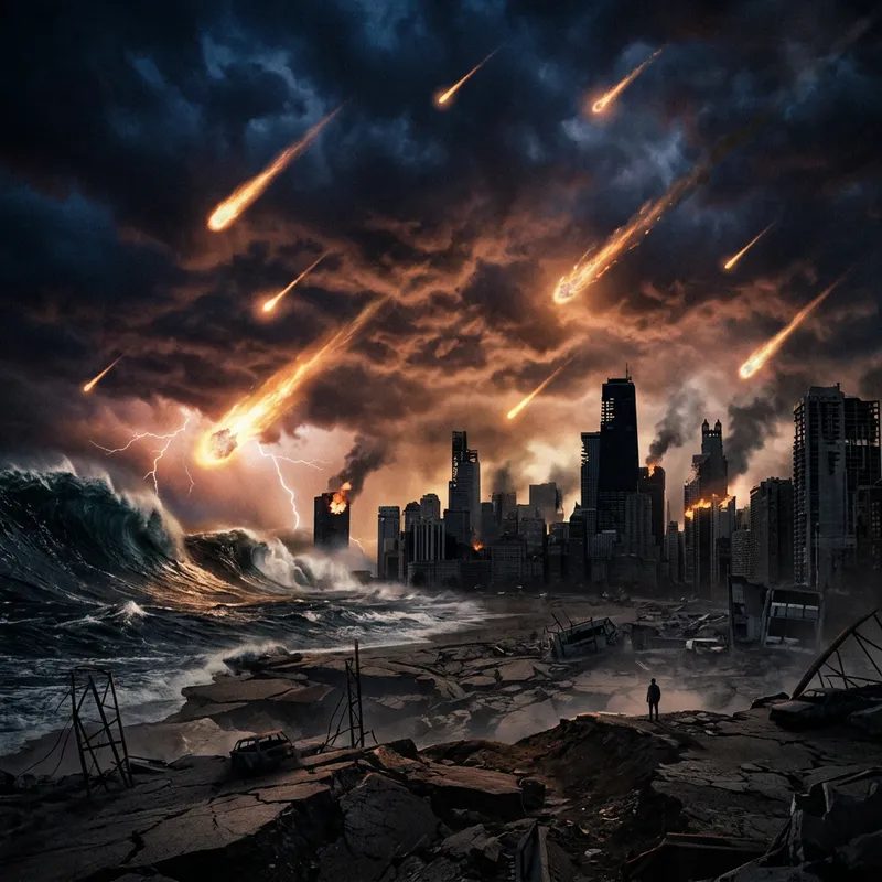 End of the World: Epic Apocalyptic Illustration