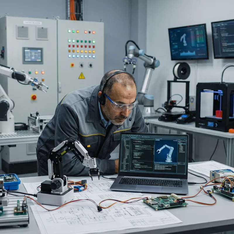 Middle-Eastern Mechatronics Engineer - Robotics Specialist