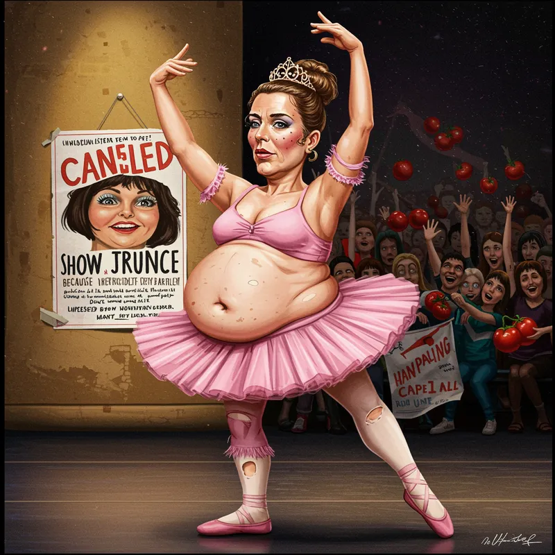 Funny May 1st Dance Photo with a Twist