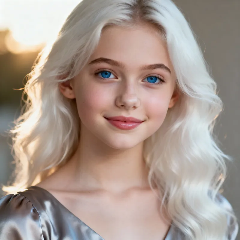 Stunning Hyper-Realistic Portrait of a Young Beauty