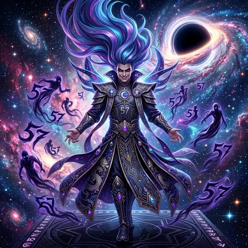 Emperor Kayn | Galactic Anti-Hero with Blue Purple Hair