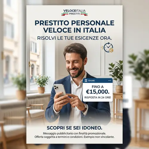 Quick Personal Loans in Italy | Instant Approval
