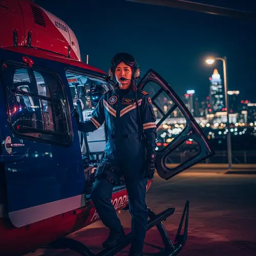 Helicopter Life Flight Pilot Training