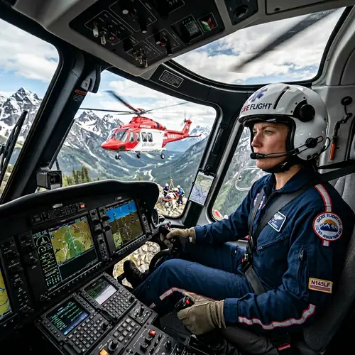 Helicopter Life Flight Pilot Training