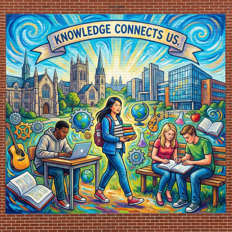 University Grounds Mural - Visual Communication