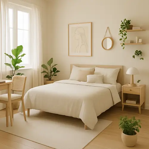 Bright Room Design for a 28-Year-Old Woman