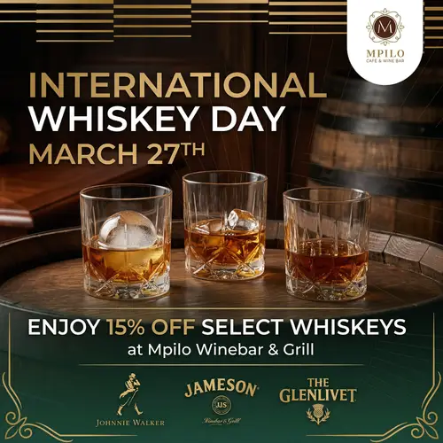 Celebrate International Whiskey Day with 15% Off!