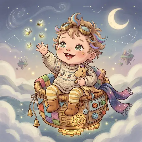 Extraordinary & Cool Baby 2D Drawing | Unique Features & Personality