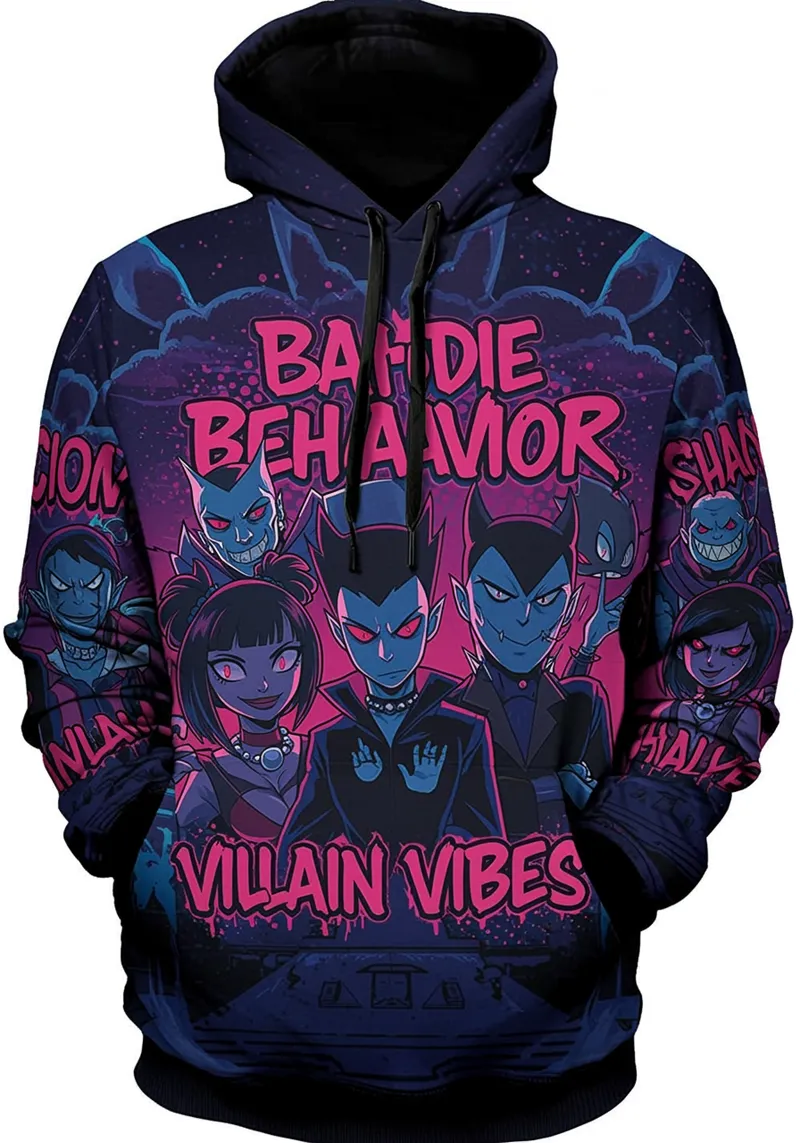 Baddie Behavior Villain Hoodie - Trendy & Stylish