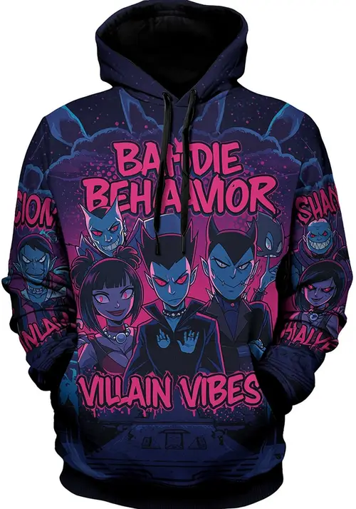 Baddie Behavior Villain Hoodie - Trendy & Stylish