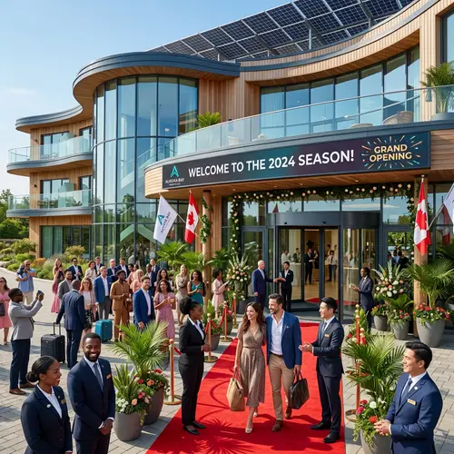 Grand Opening of Modern Hotel for 2024 Season