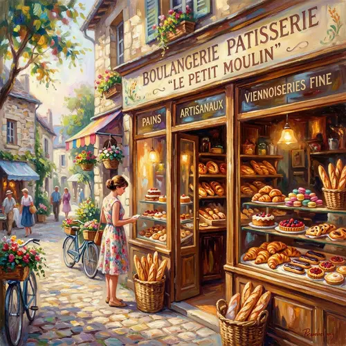 Charming Boulangerie: A Culinary Art Experience