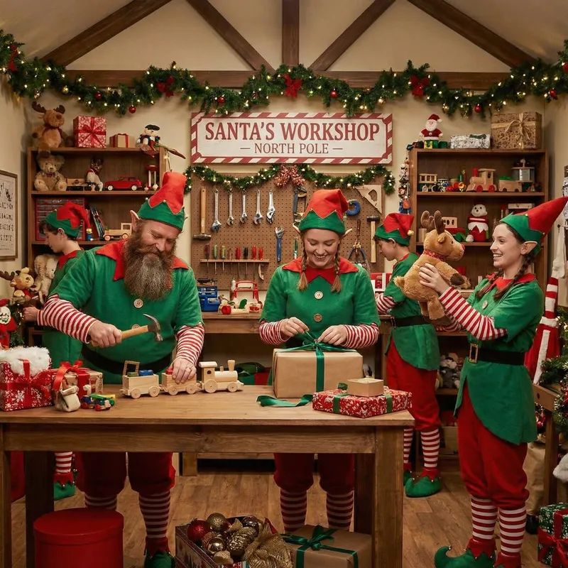 Santa's Elves - Magical Holiday Helpers