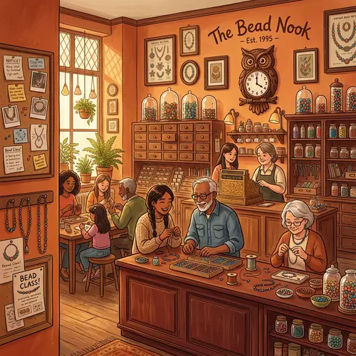 DIY Bead Jewelry Store | Colorful Beads Selection & Crafting