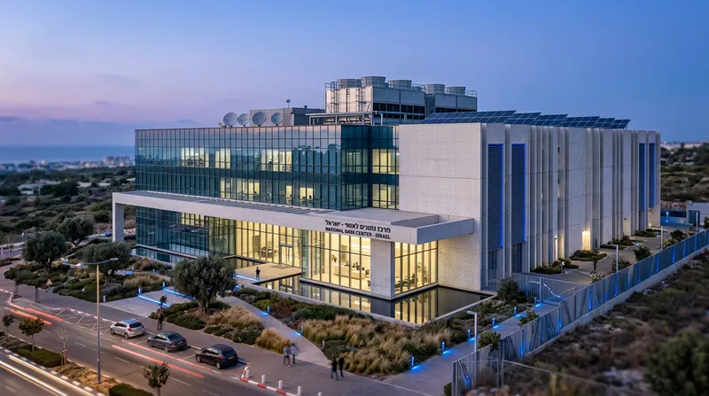 Modern High-Tech Data Center Architecture in Israel Modern High-Tech Data Center Architecture in Israel