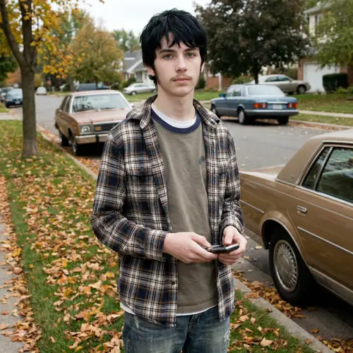 Young 13-Year-Old Boy Portrait - September 2009