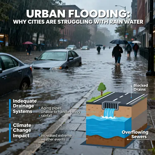 Urban Flooding: Cities Struggling with Rain Water