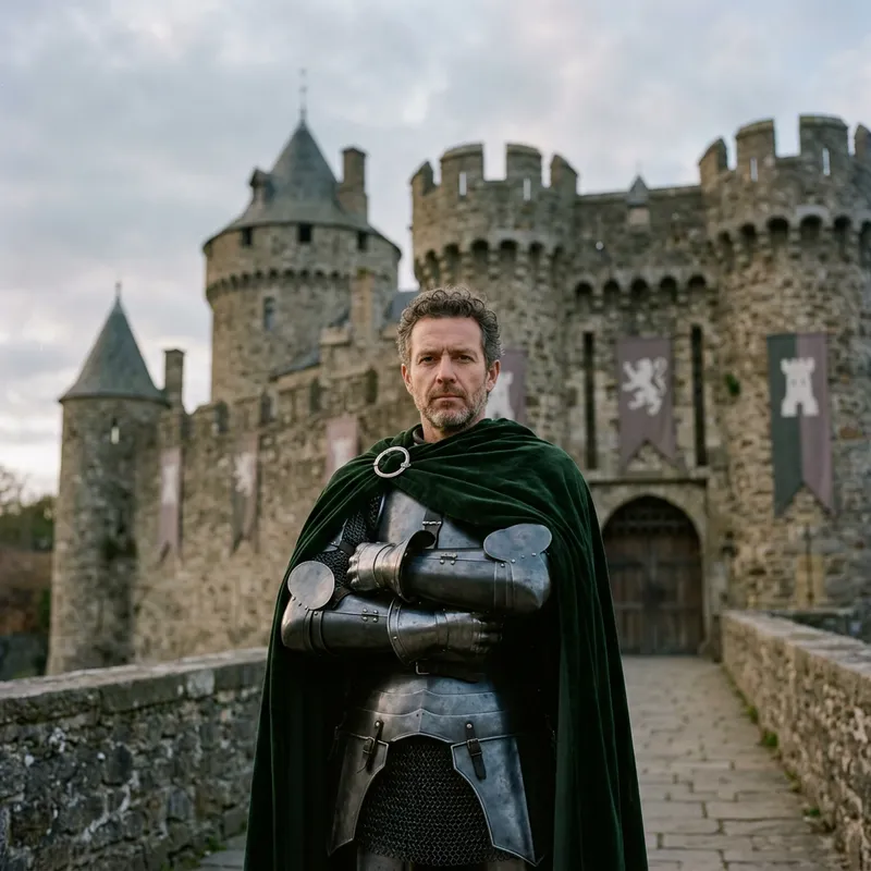 Vladimir Putin in Medieval Armor | Historical Castle Visit