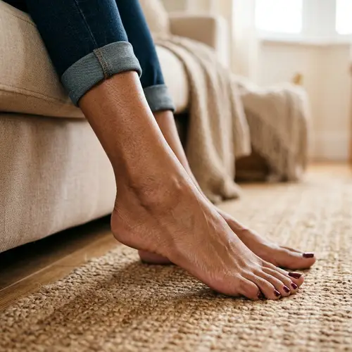 Photo-Realistic Women's Feet Image