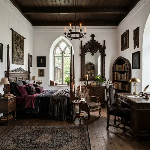 Stunning Gothic Room Design - 17 m2