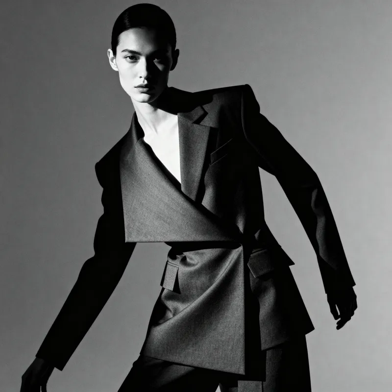 Contemporary Fashion Design in Studio Lighting