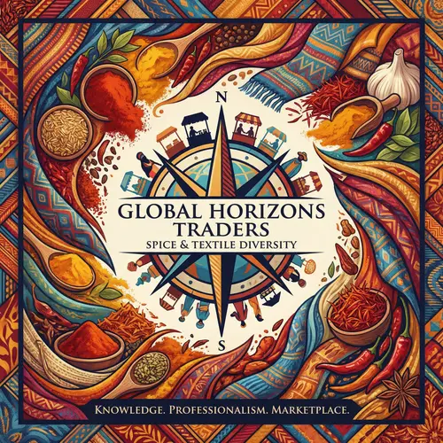 Spices & Textiles Trading: Dynamic Visuals for Professional Marketplace