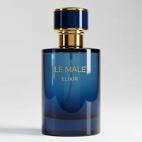 3D Le Male Elixir: Unique Design and Visualization