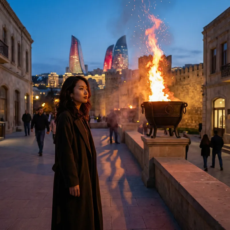 Urban Elegance in Baku, Azerbaijan | Stunning Portrait