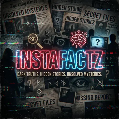 Dark Mysterious YouTube Banner Design for InstaFactz