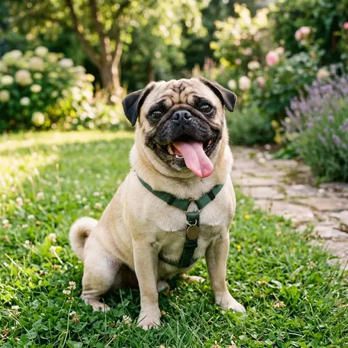 Adorable Pug Dog: Characteristics, Colors, and Happiness
