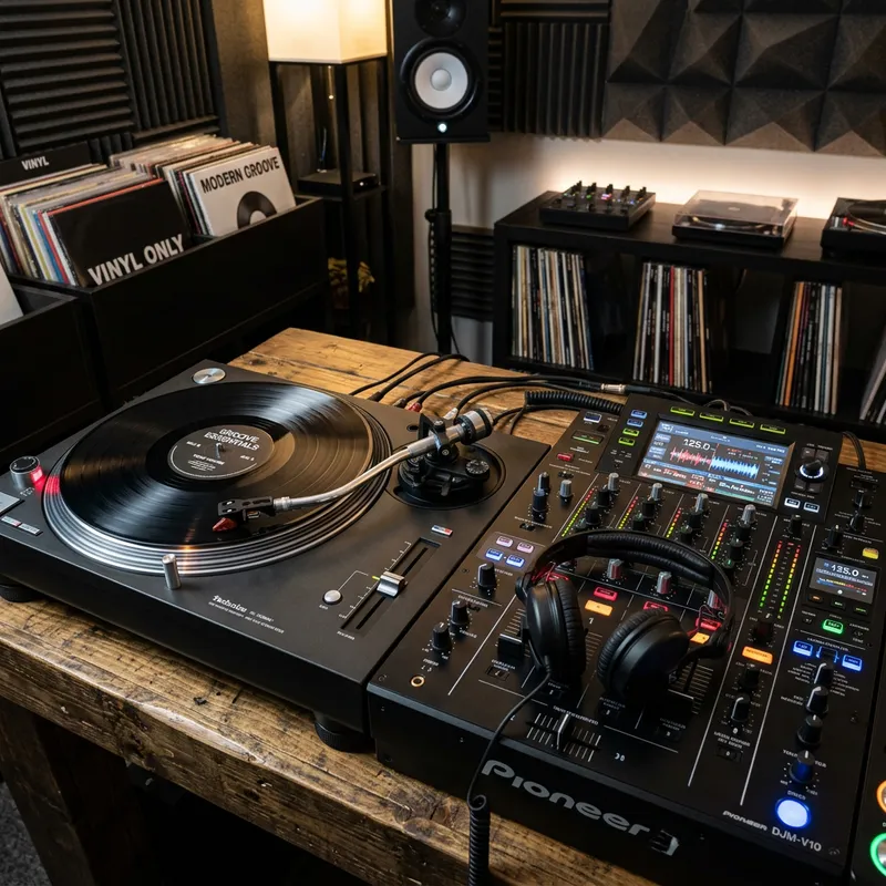 Professional DJ Gear for State-of-the-Art Music Studio