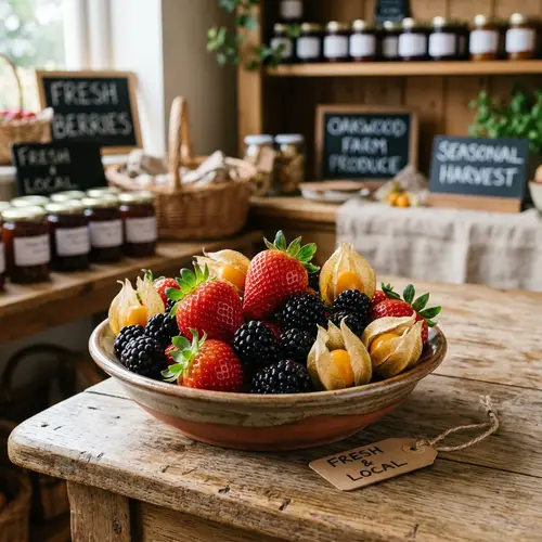 Fresh Berries and Gooseberries for Your Farm Shop